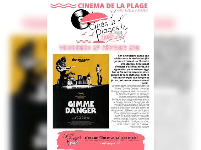 Cinés Plages Music "Gimme Danger"