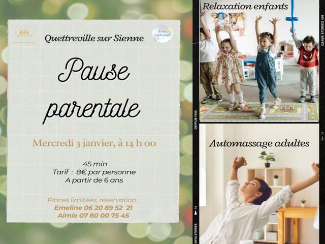 Atelier : Pause Parentale