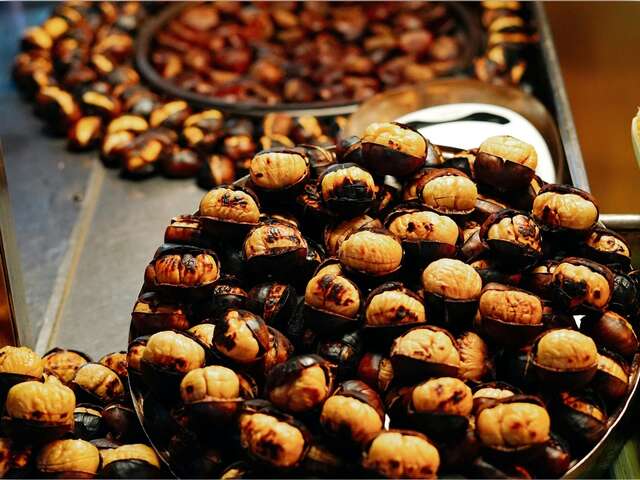 Marrons chauds offerts par la ville !