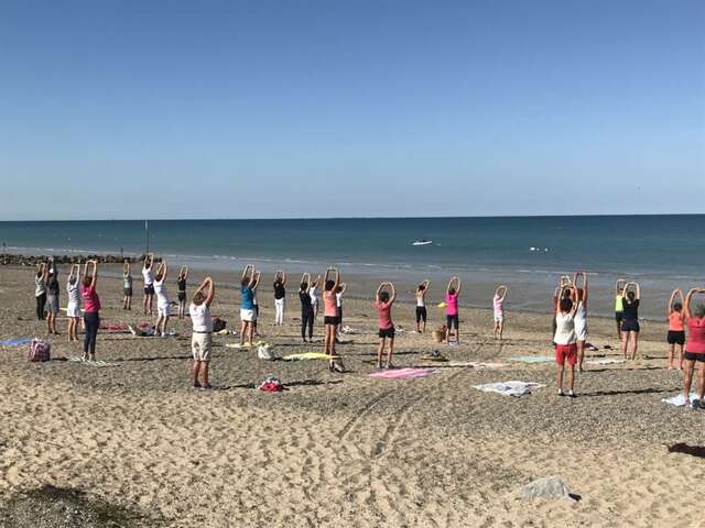 Réveil musculaire sur la plage