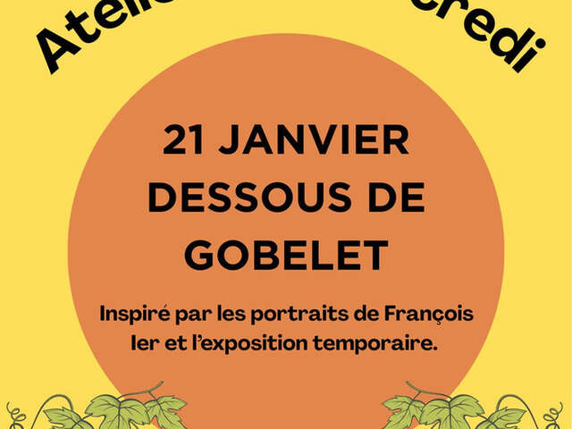 Atelier du mercredi : dessous de gobelet