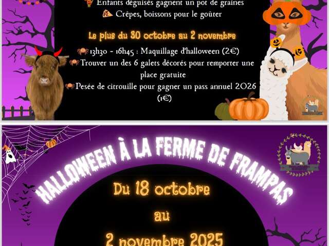Halloween à la Ferme pédogogique du Grand Der