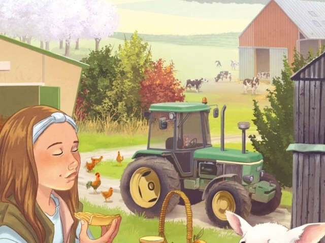 Tarte à la ferme - de la fourche à la fourchette