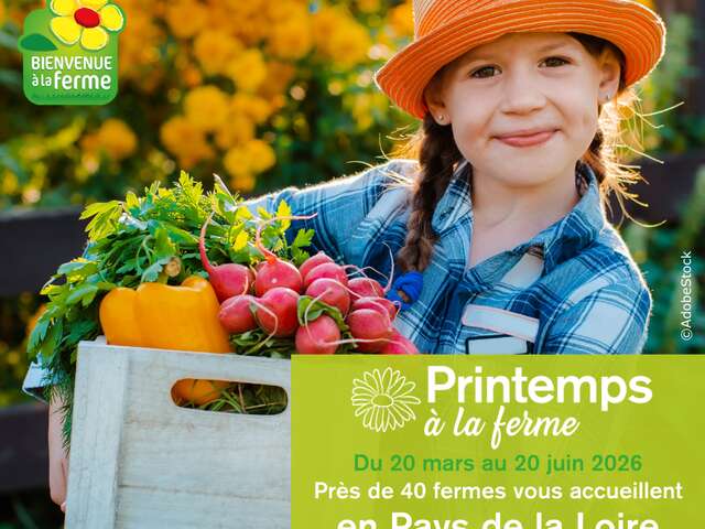 Printemps à la ferme - Les vergers de la Rouérie