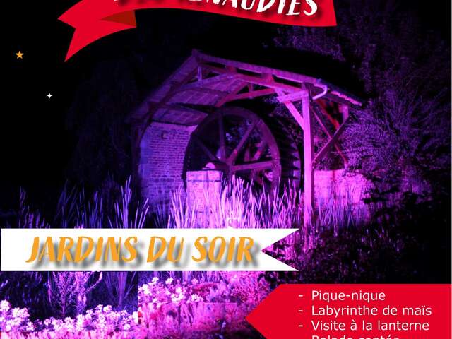 Jardins du Soir aux Jardins des Renaudies