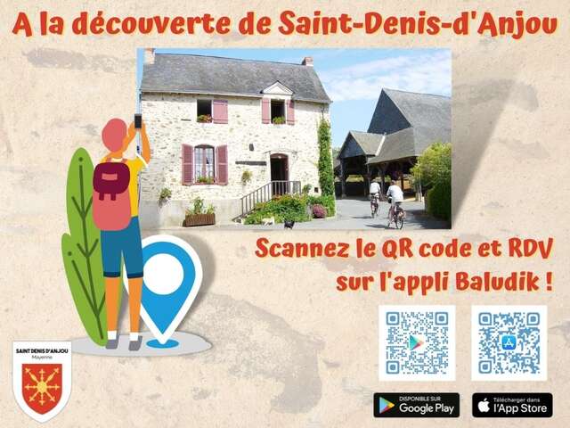 PARCOURS BALUDIK : A LA DÉCOUVERTE DE SAINT-DENIS-D'ANJOU