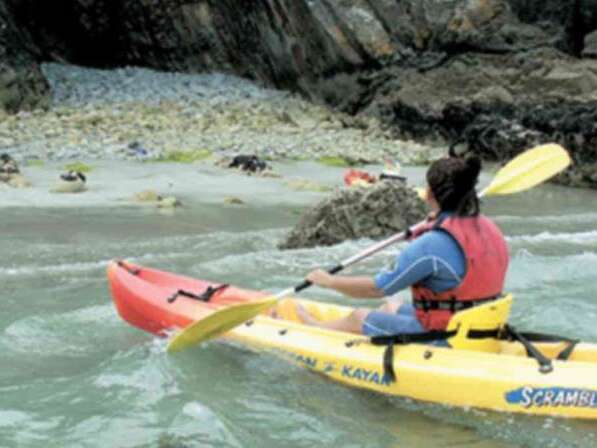 Balade en kayak à la pointe de Penvins