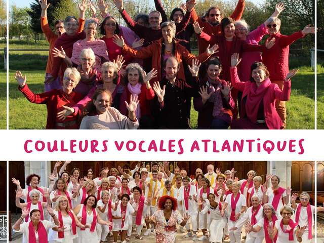 Chants Les Gospel Flowers invitent Couleurs Vocales Atlantiques