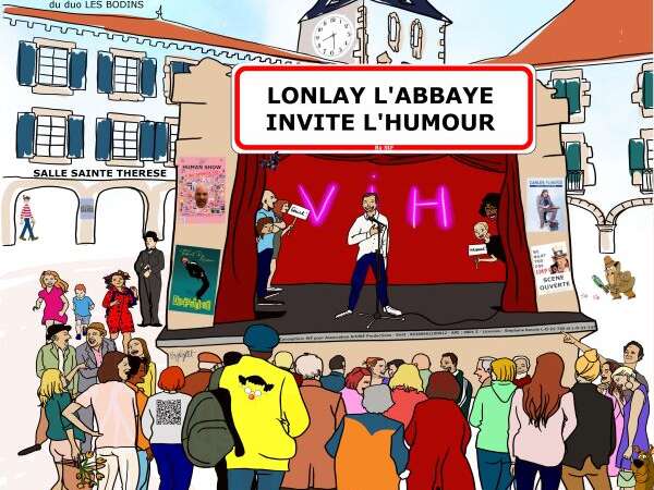 Lonlay l'Abbaye invite l'humour