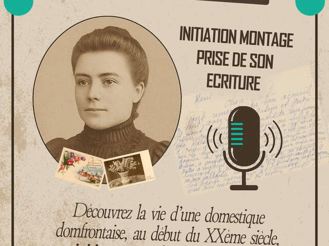 A la rencontre de Victorine Louveau - ateliers d'initiation au podcast
