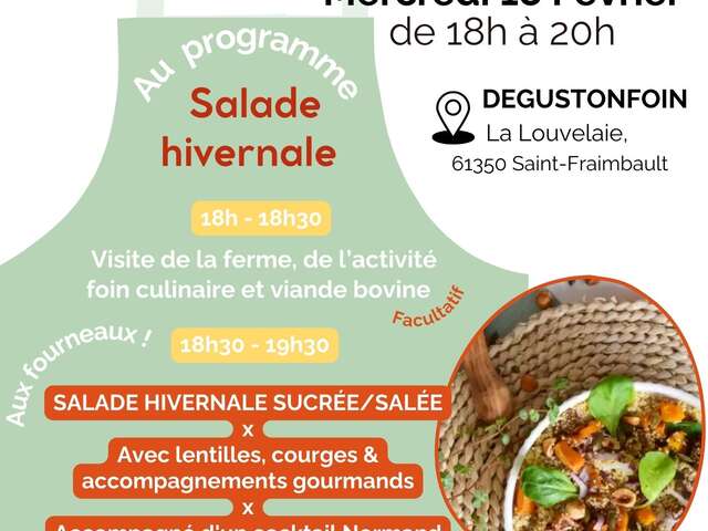 Cuisinons ensemble - Salade hivernale