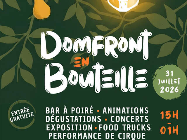 Festival Domfront en bouteille