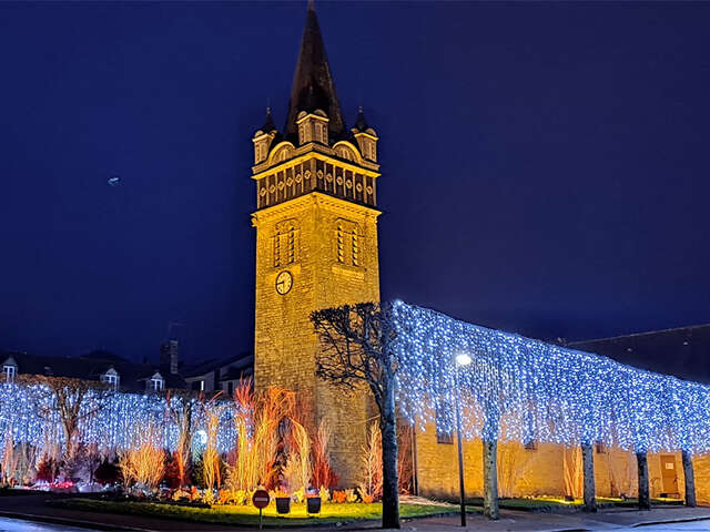 Les illuminations de Noël