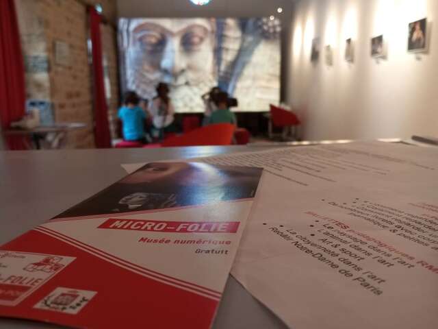 Spectacle Micro-folie : Rencontre poétique avec Renée Garlène