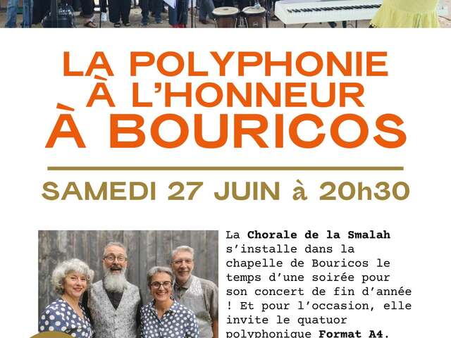 Concert - Chorale de la Smalah