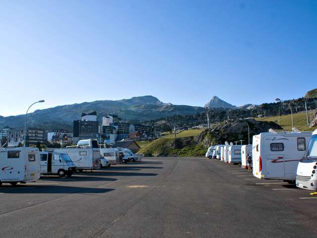 Aire de camping-car 1 de La Pierre Saint-Martin