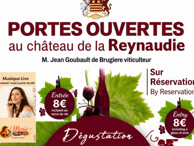 Portes ouvertes au Château la Reynaudie