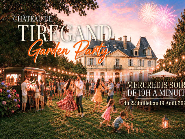 Garden party | Château de Tiregand