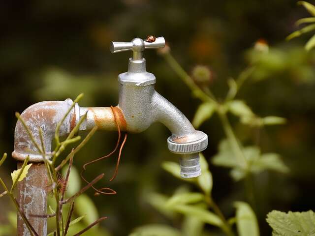 ST-Oradoux-près-Crocq (cimetière) : Point d'eau potable