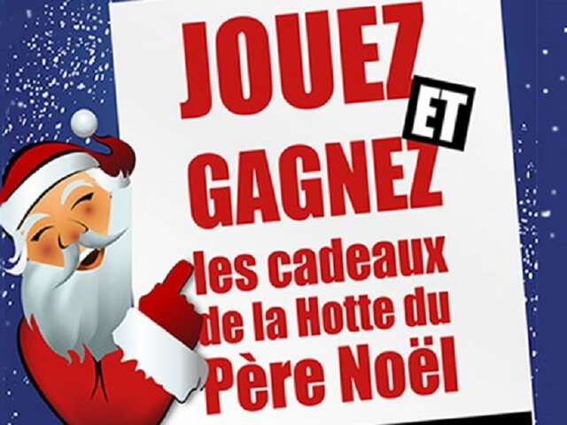 Le jeu de la hotte du Père Noël