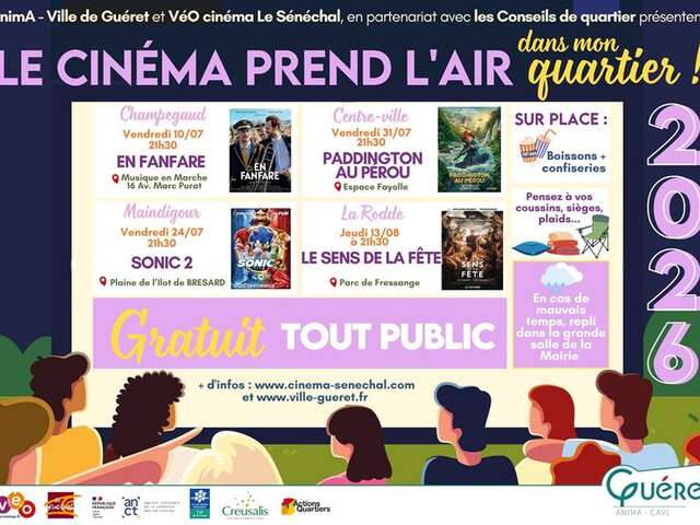 Le Cinéma prend l'air dans mon quartier !