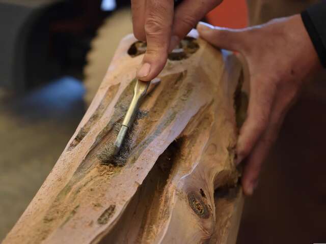 Exposition - Sculpture sur bois