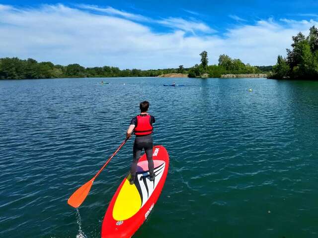 Location kayak et paddle au lac d'Aressy