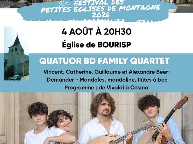 Festival des petites églises de montagne : BOURISP