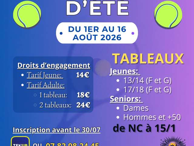 Tournoi de tennis