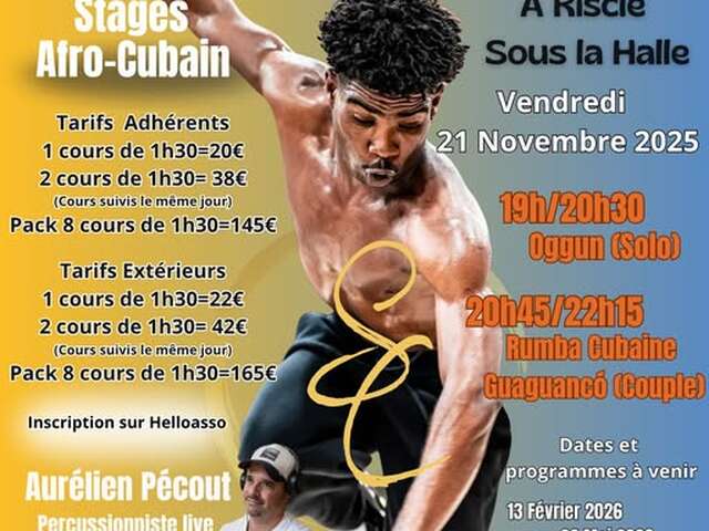 Stage afro-cubain avec Salsa Campo