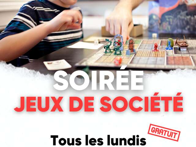 Soirée jeux de société