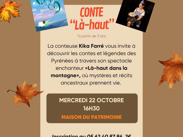 Conte "Là-haut dans la montagne" de Kika Farré