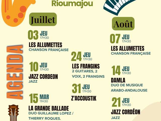 Concert Hospice du Rioumajou "Jazz Cordéon"