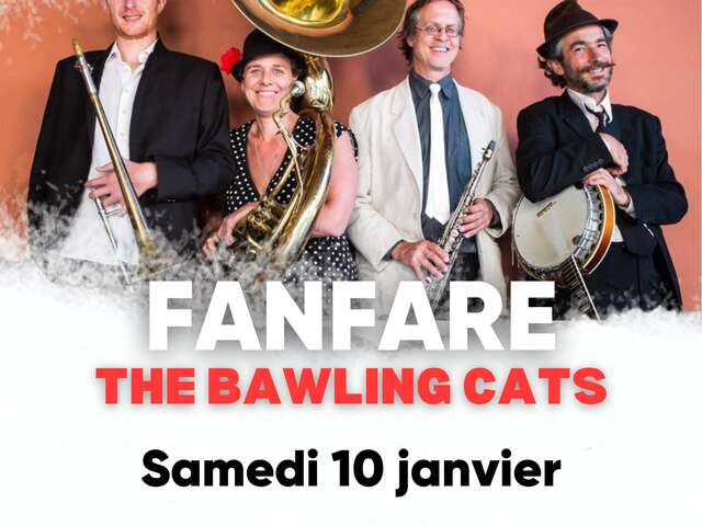 Fanfare à la neige avec le groupe "The Bawling Cats"