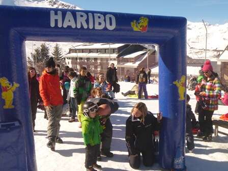 Patouland Haribo au Pla d'Adet