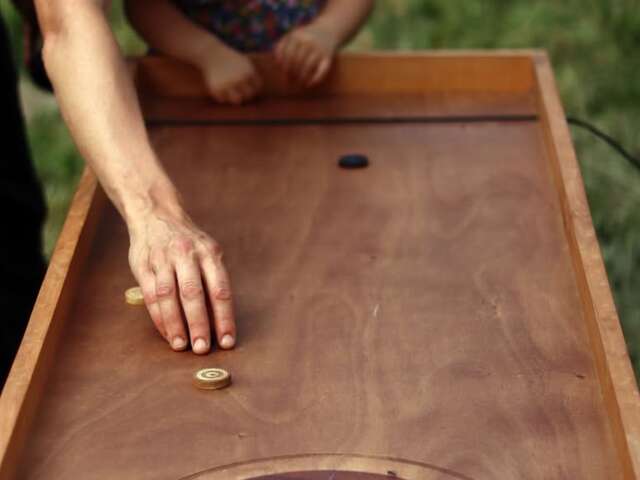 Jeux en bois au Rioumajou