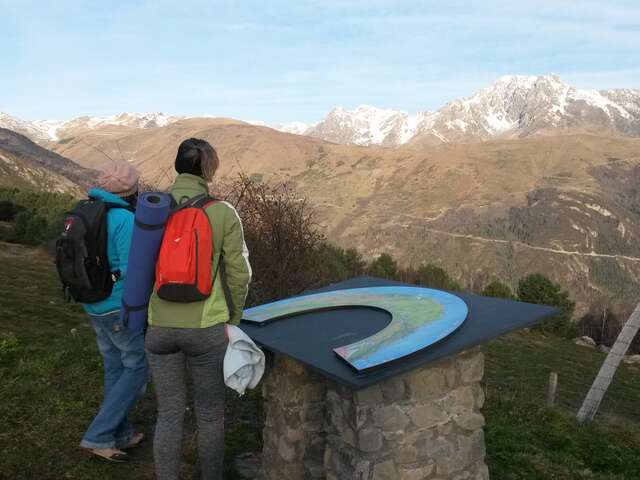 Visite du sentier nature à Ens
