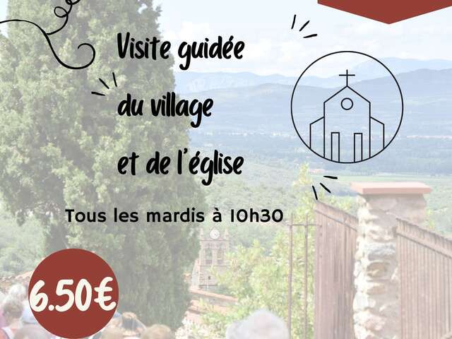 VISITE GUIDÉE DU VILLAGE DE CASTELNOU
