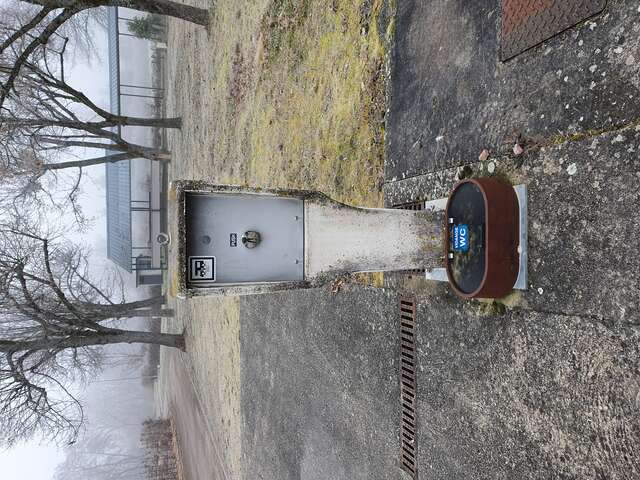 Aire de service pour les campings-cars