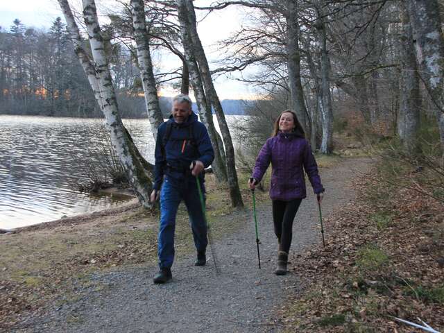 Marche nordique Lac des Settons Morvan - Activital
