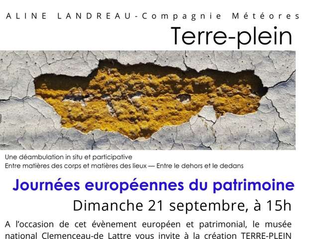 Journées Européennes du Patrimoine - Terre-Plein