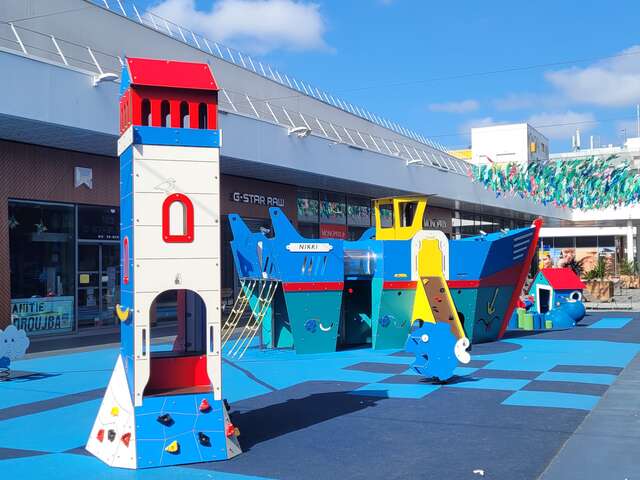 AIRE DE JEUX- RUBAN BLEU