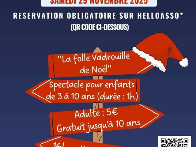 Spectacle de Noël "La Folle Vadrouille"