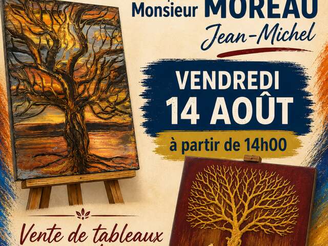 Exposition de peinture par Monsieur Moreau Jean-Michel