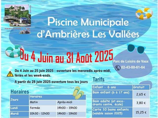 Piscine d'Ambrières-les-Vallées