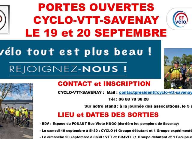 Portes ouvertes Cyclo-VTT-Savenay