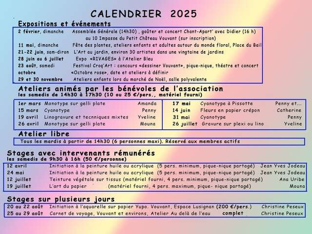 Ateliers enfants - Association Au delà de l'eau