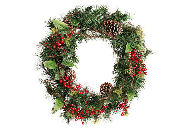 Création de couronne de l'avent