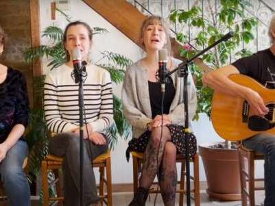 CONCERT "ELORA, JUSTINE, PAPA & MAMAN" - QUARTET JAZZ VOCAL - JAZZ SUR CAMEMBERT