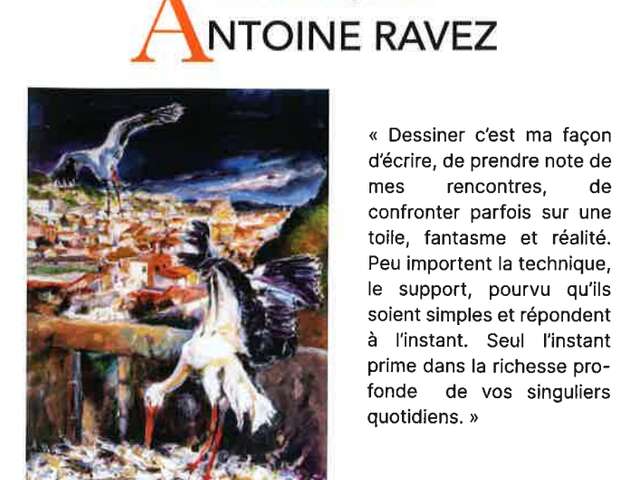 Exposition Antoine Ravez - Vouvant Village de Peintres